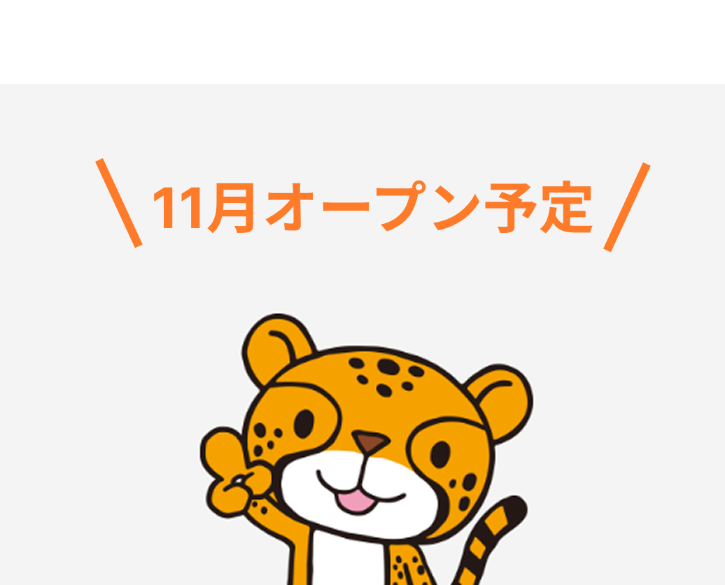 11月オープン予定